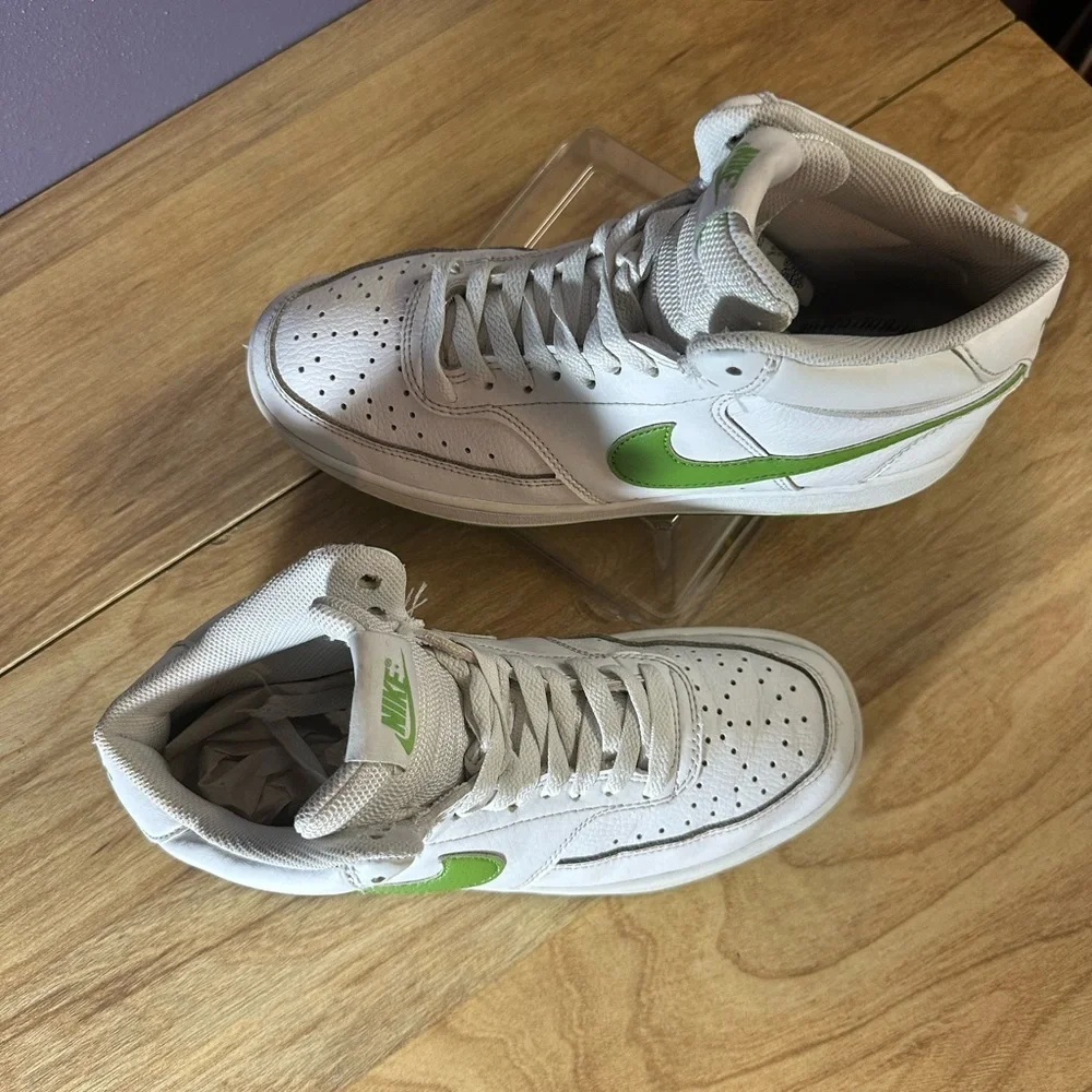 Nike Gray and White Sneakers